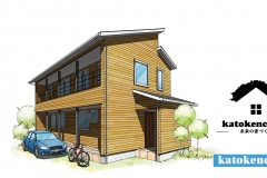 新潟県長岡市の注文住宅・新築・注文住宅・デザイン住宅なら・身体と環境に優しい健康住宅を建てる加藤建築。全棟小さなエアコン1台の冷暖房で1年中快適に過ごせる、夢のような家づくりを実現しています